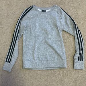 Adidas gray crewneck/ sweatshirt size xs